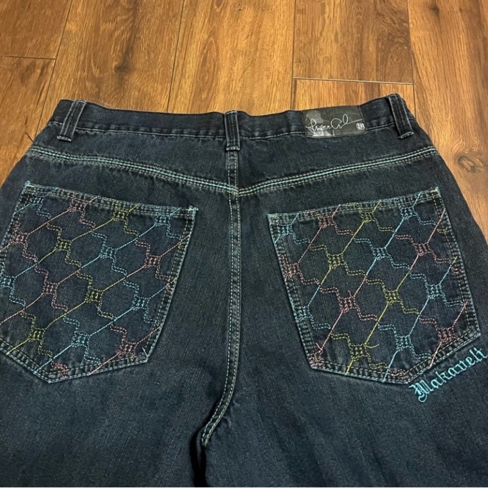 Makaveli Dark Blue Denim Jeans Size 36